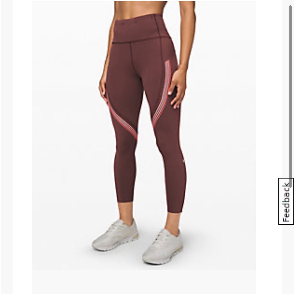 Lululemon speed limit crop 23” leggings